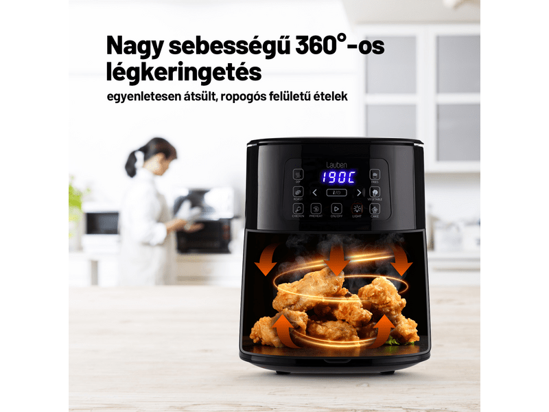 Lauben NHAF4000BC Airfryer 4L