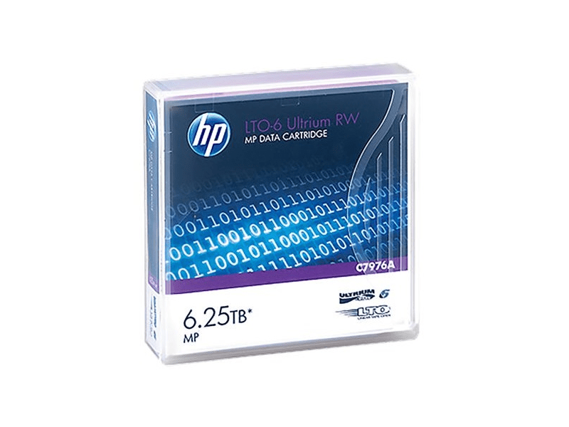 HP LTO-6 Ultrium 6.25TB MP RW Adatkazetta