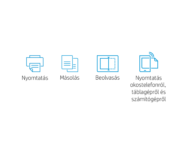 HP DeskJet 2710e Multifunkciós tintasugaras nyomtató, A4, színes, Wi-Fi, HP+, 6 hónap Instant Ink (26K72B)