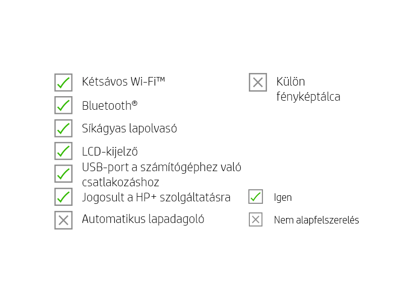 HP DeskJet 2710e Multifunkciós tintasugaras nyomtató, A4, színes, Wi-Fi, HP+, 6 hónap Instant Ink (26K72B)