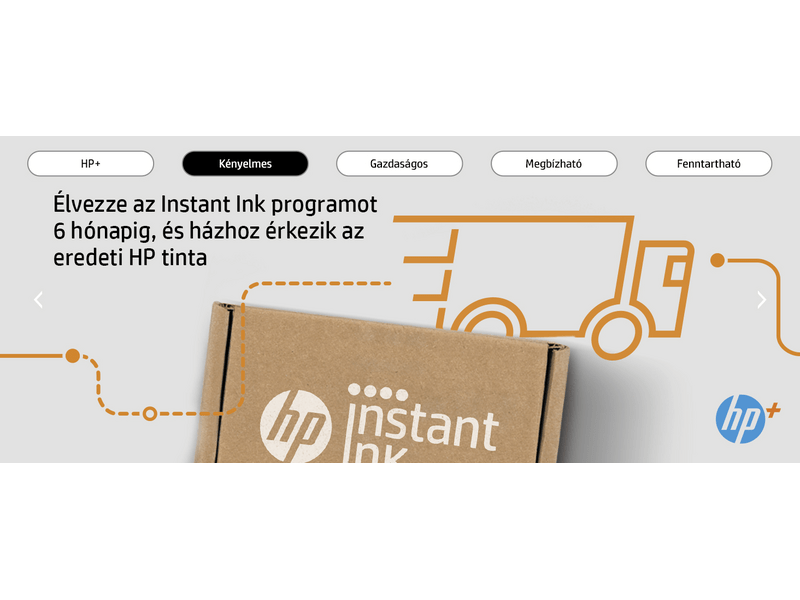 HP DeskJet 2721e multifunkciós tintasugaras nyomtató, A4, színes, Wi-Fi, HP+, 6 hónap Instant Ink (26K68B)