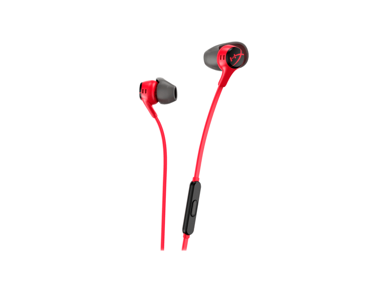 HyperX Cloud Earbuds II Vezetékes gaming fülhallgató, piros (705L8AA)