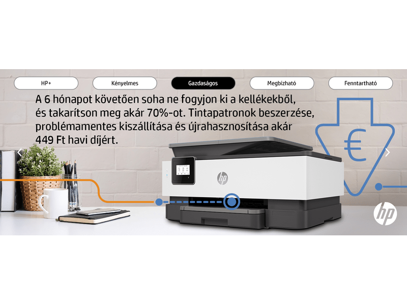 HP OfficeJet 8012e All-in-One Színes multifunkciós nyomtató