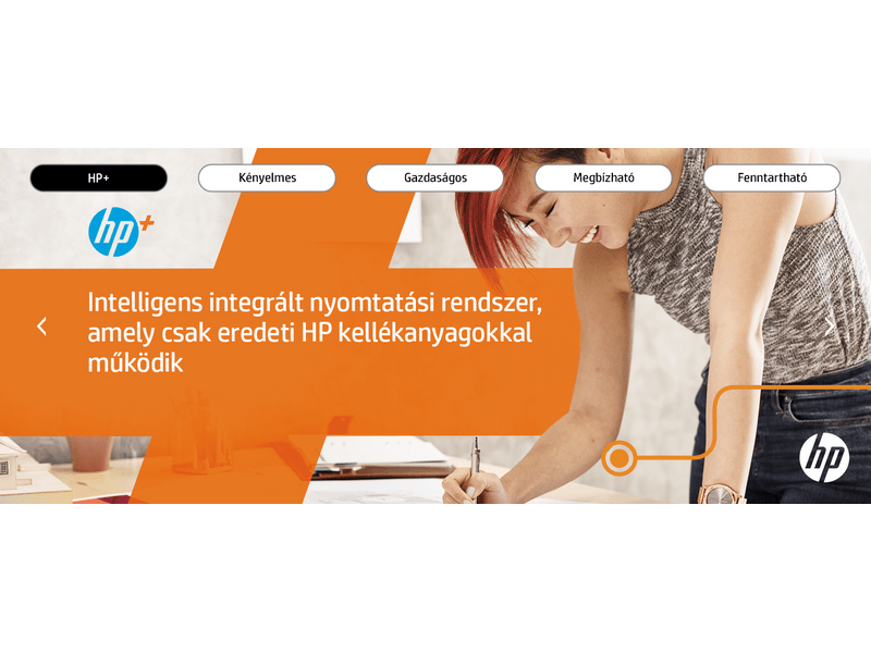 HP Officejet Pro 9010e multifunkciós tintasugraras nyomtató, A4, színes, Wi-Fi, HP+, 6 hónap Instant Ink (257G4B)