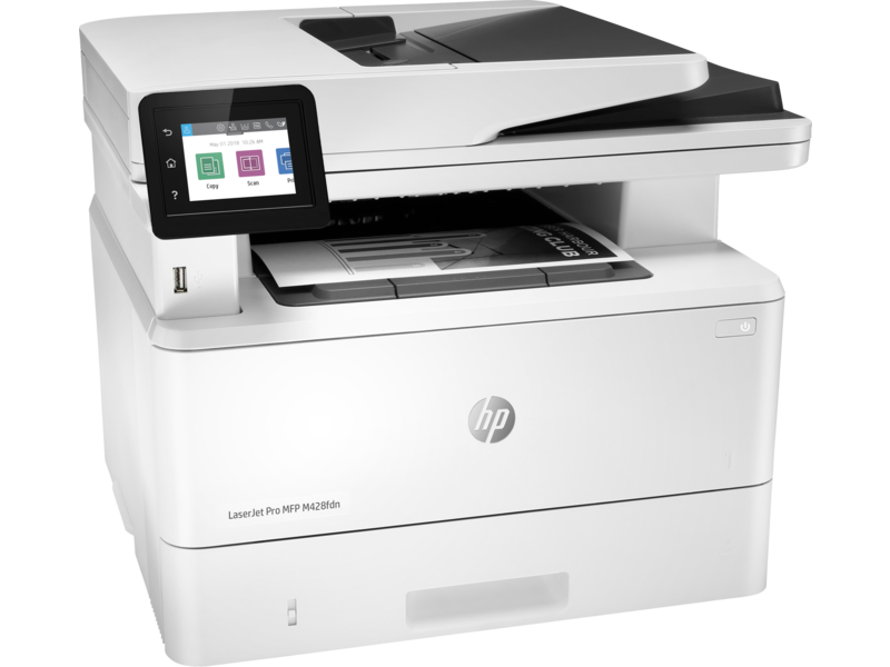 HP LaserJet Pro M428FDN multifunkciós monokróm lézernyomtató, A4, ADF, Duplex, LAN (W1A29A)
