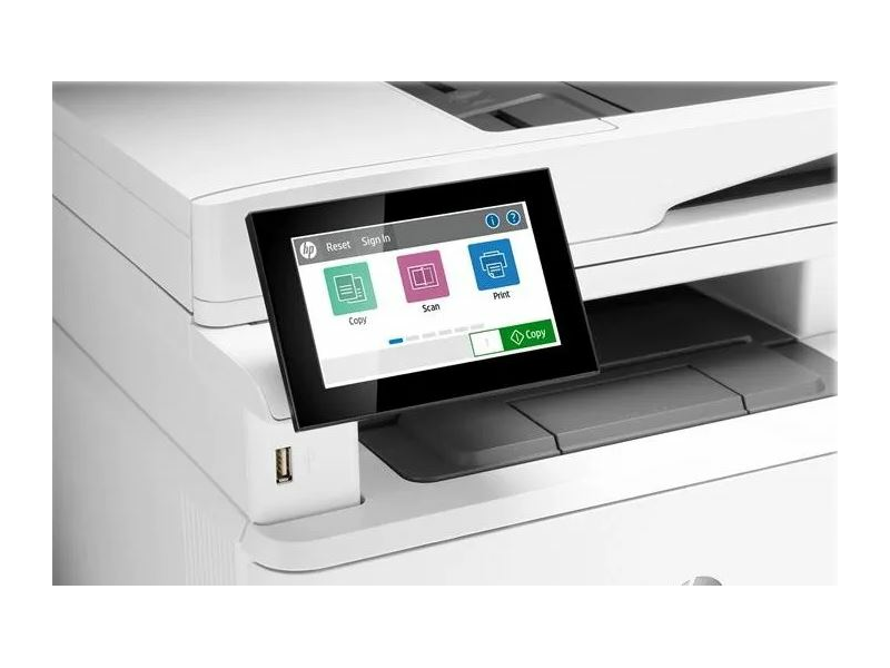 HP LaserJet M443NDA multifunkciós monokróm lézernyomtató, A3, ADF, Duplex, LAN (8AF72A)