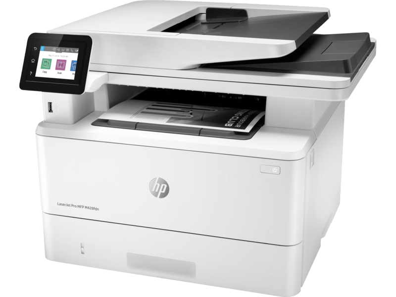 HP LaserJet Pro M428FDN multifunkciós monokróm lézernyomtató, A4, ADF, Duplex, LAN (W1A29A)