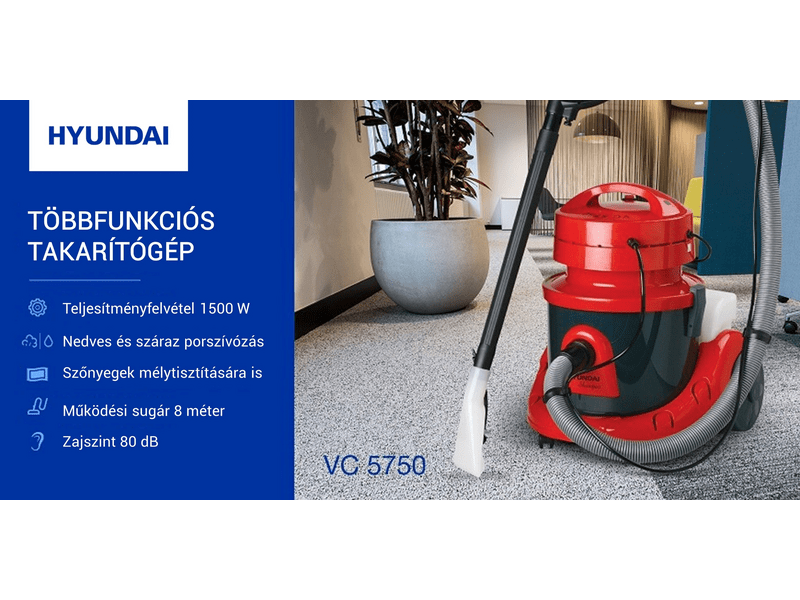 HYUNDAI VC 5750 Takarítógép