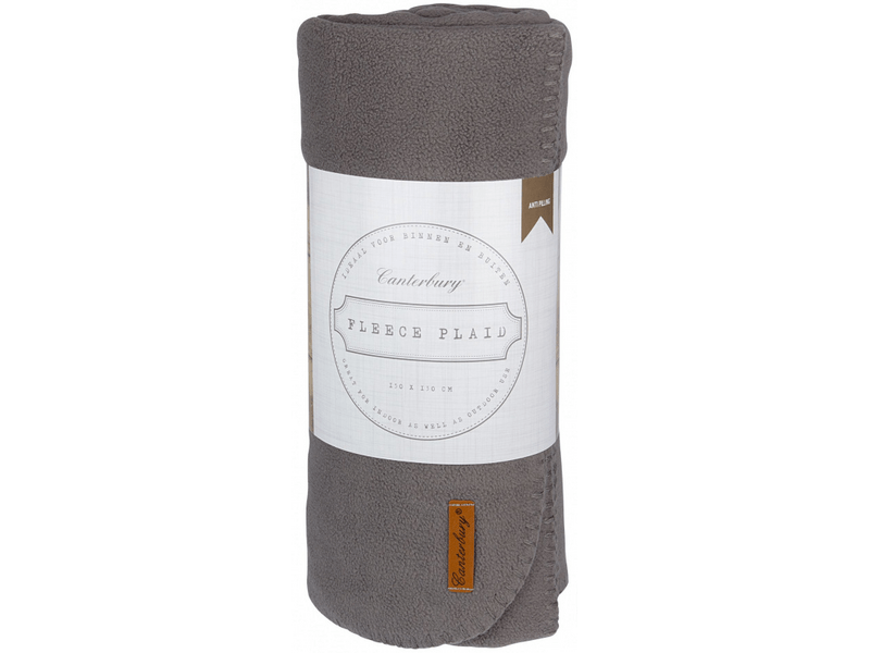 Canterbury Fleece Plaid pléd, szürke (34632)