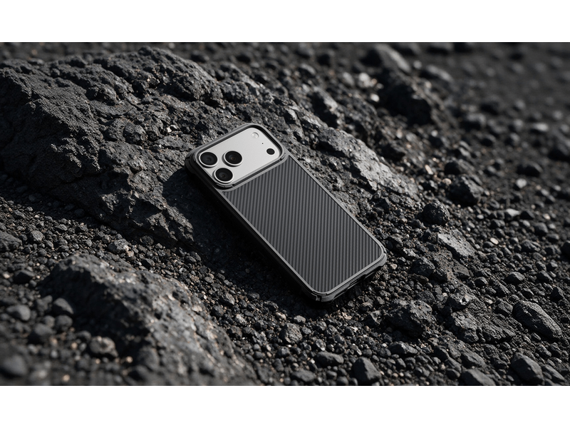 Pitaka Classic Cairn iPhone 18 Pro tok, fekete-szürke (KI1801CP2)