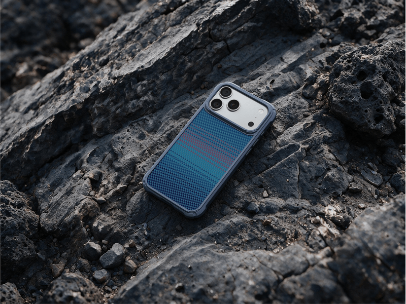 Pitaka Moonrise 2.0 Cairn iPhone 18 Pro tok, éjkék (KI1803CP2)