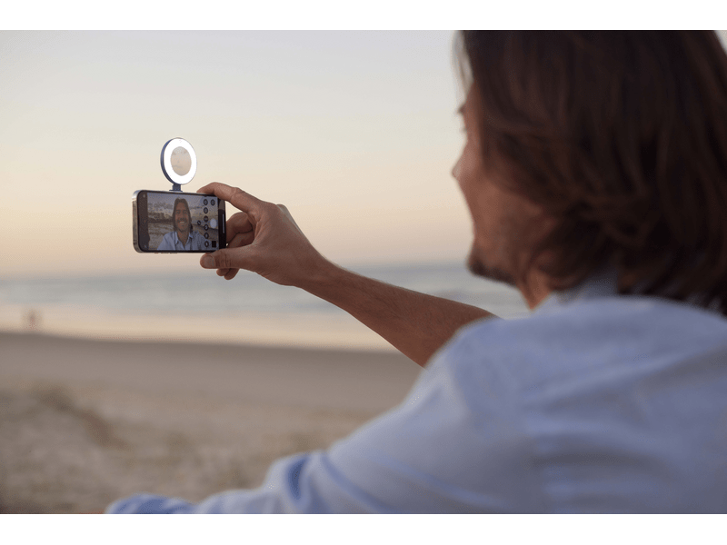 ShiftCam SnapLight LED gyűrű, Krétarózsaszín (SL-IN-PK-EF)