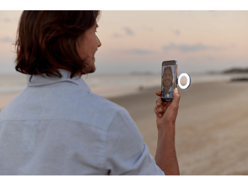 ShiftCam SnapLight LED gyűrű, Krétarózsaszín (SL-IN-PK-EF)