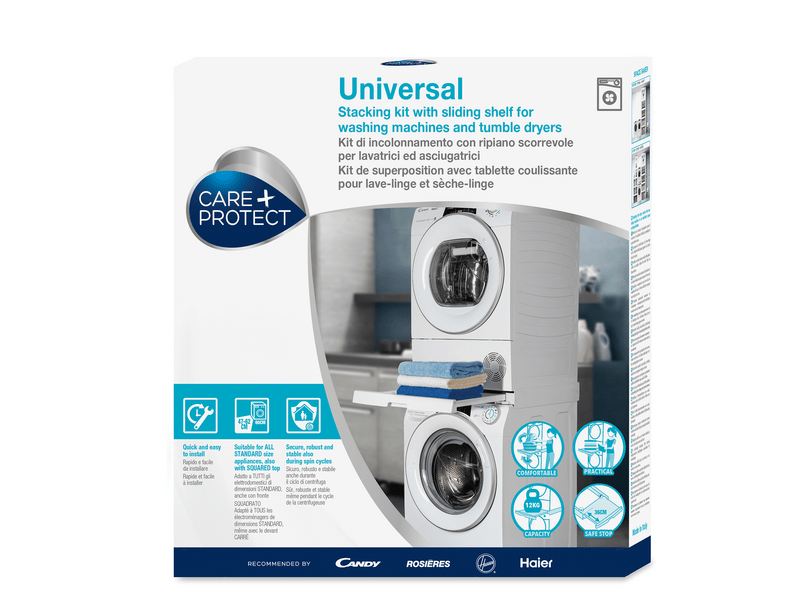 Candy WSK1111U Care+Protect összeépítő keret kihúzható polccal