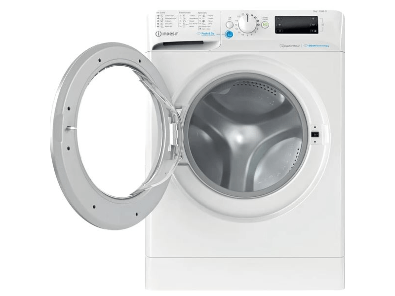 Indesit BWSE71295XWSVEE Elöltöltős mosógép
