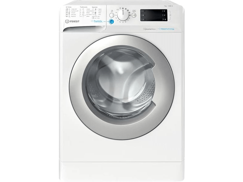 Indesit BWSE71295XWSVEE Elöltöltős mosógép