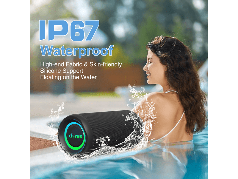 Dyras SP-Q28B Prijenosni Bluetooth zvučnik