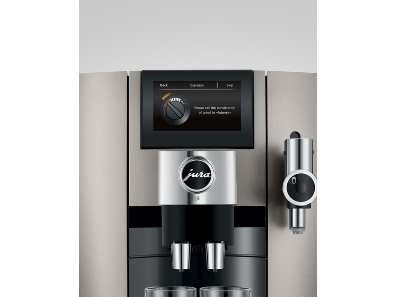 Jura J8 (EA) Automata kávéfőző, ezüst (15471)