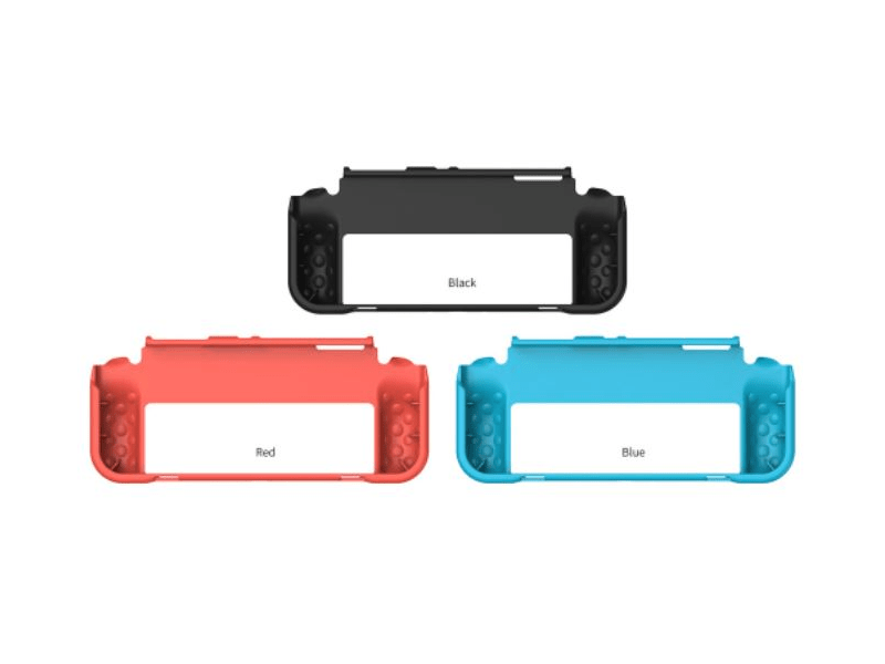 Dobe Szilikon Nintendo Switch OLED tok, piros (TNS-1142R)