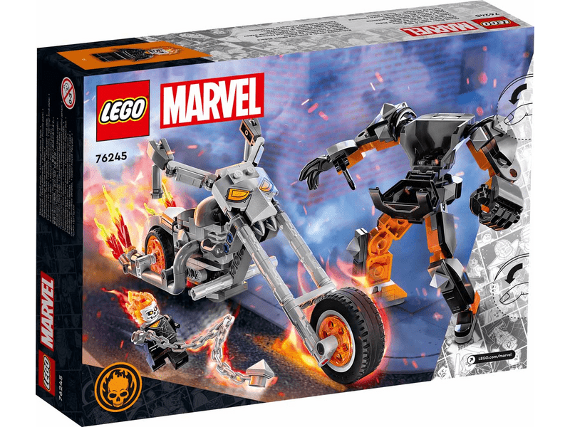 LEGO® Super Heroes Szellemlovas robot és motor (76245)
