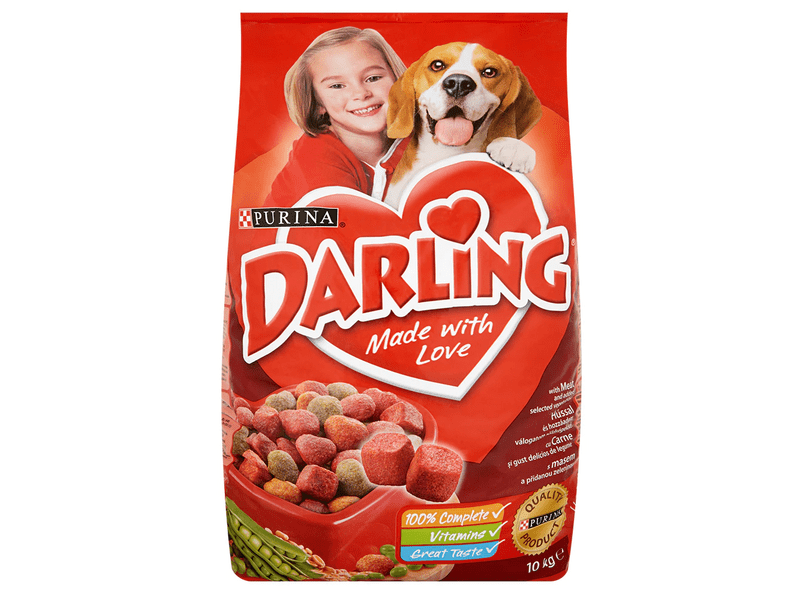 Darling kutyaeledel, Hús és Zöldség, 10kg