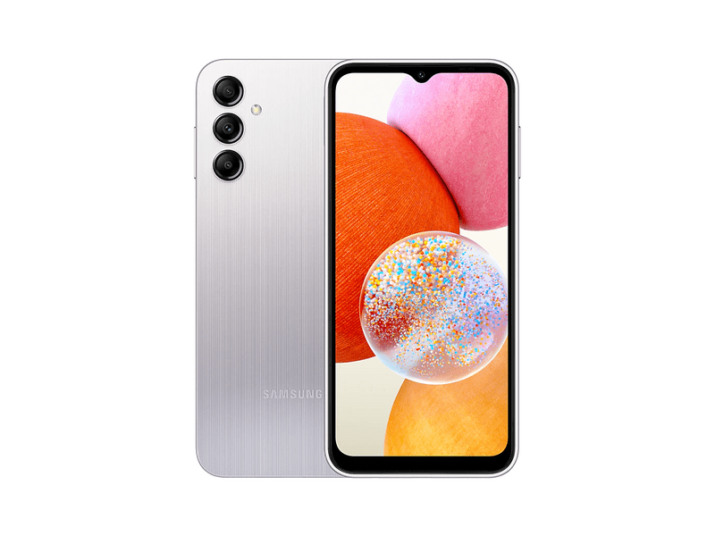 Samsung A14 64/4GB Okostelefon, Ezüst