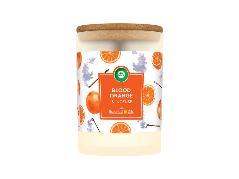 Air Wick Vérnarancs és füstölő illatgyertya+ Alma és fahéj illatgyertya