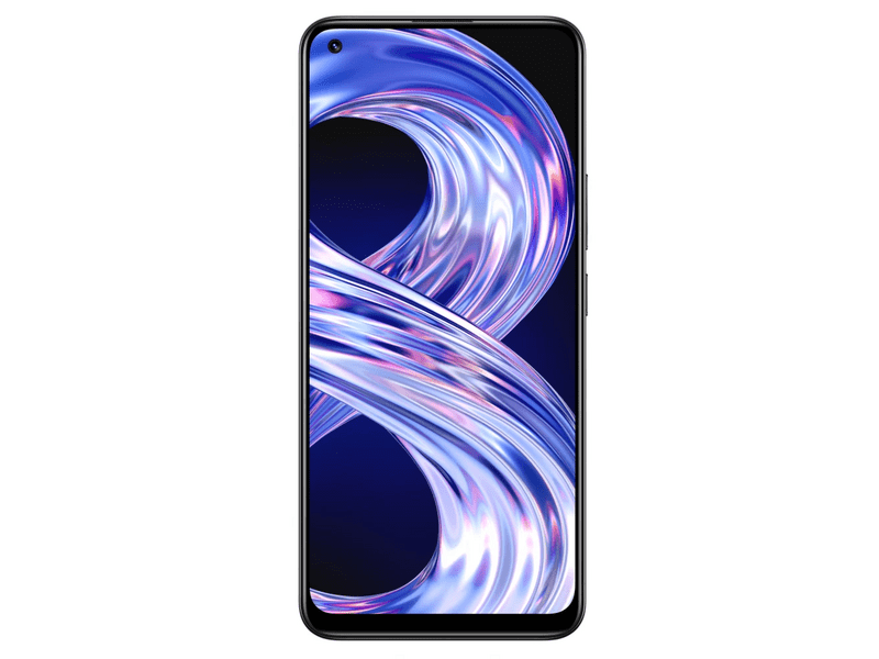 Realme 8 okostelefon 4+64GB, Fekete