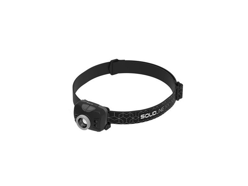 Solidline SH5 Fejlámpa, 350lm, hand on/off