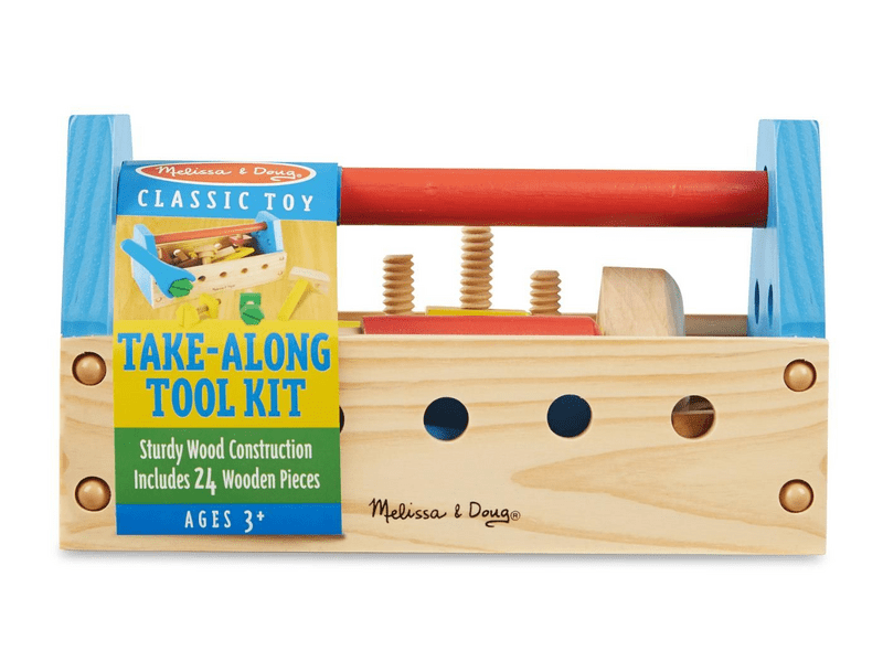 Melissa & Doug fa készségfejlesztő játék, szerszám- és barkácskészlet