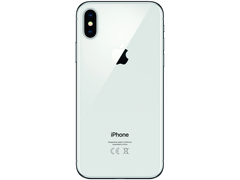 Használt Apple iPhone X 64GB Okostelefon, ezüst