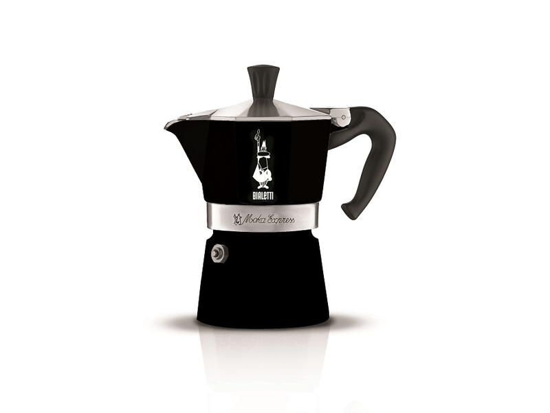 Bialetti Moka Express kotyogós kávéfőző 3 adag, fekete (4952)