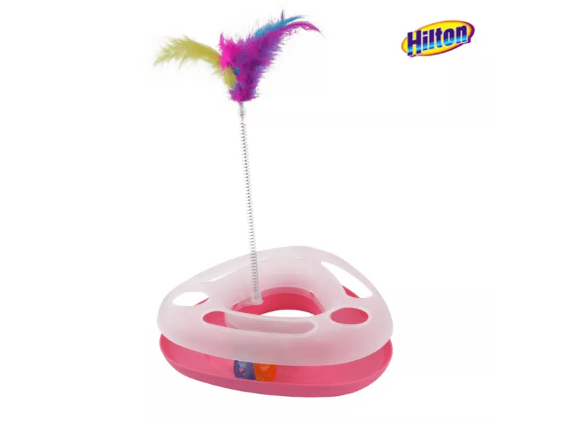 Hilton Push and Play intera macskaj pink