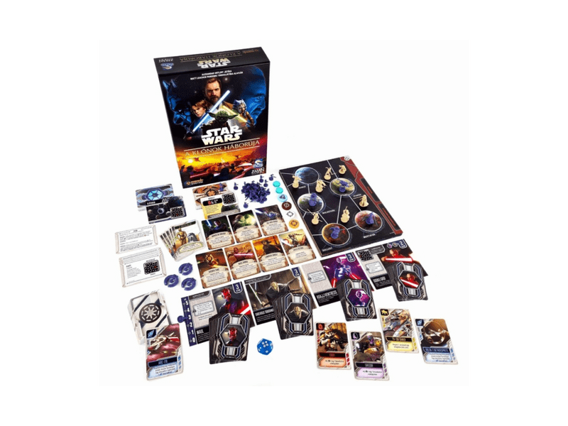 Star Wars: A klónok háborúja társasjáték (ZMA 33374)