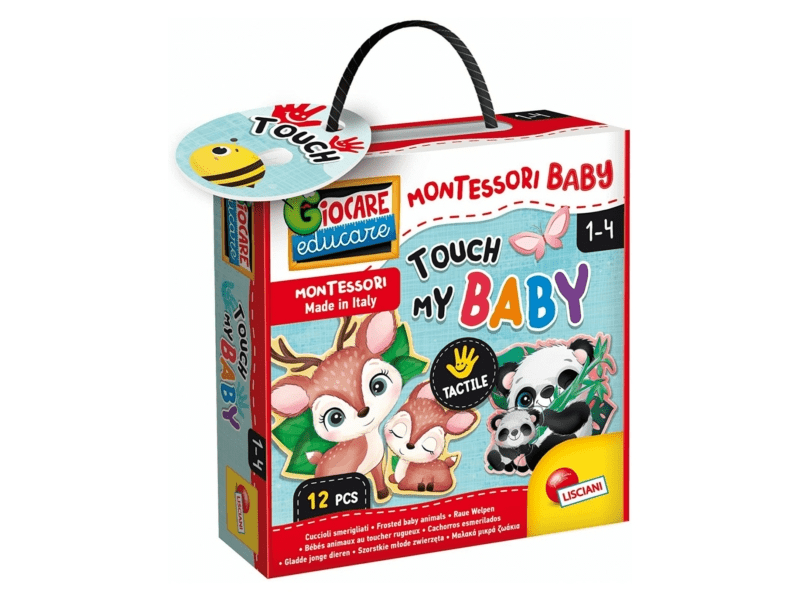 Montessori baby touch állatok puzzle (LIS 92673)