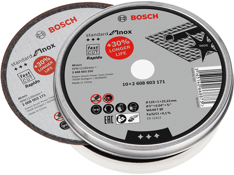 Bosch Standard for Inox Rapido rezni disk 10 kom (2608603255)