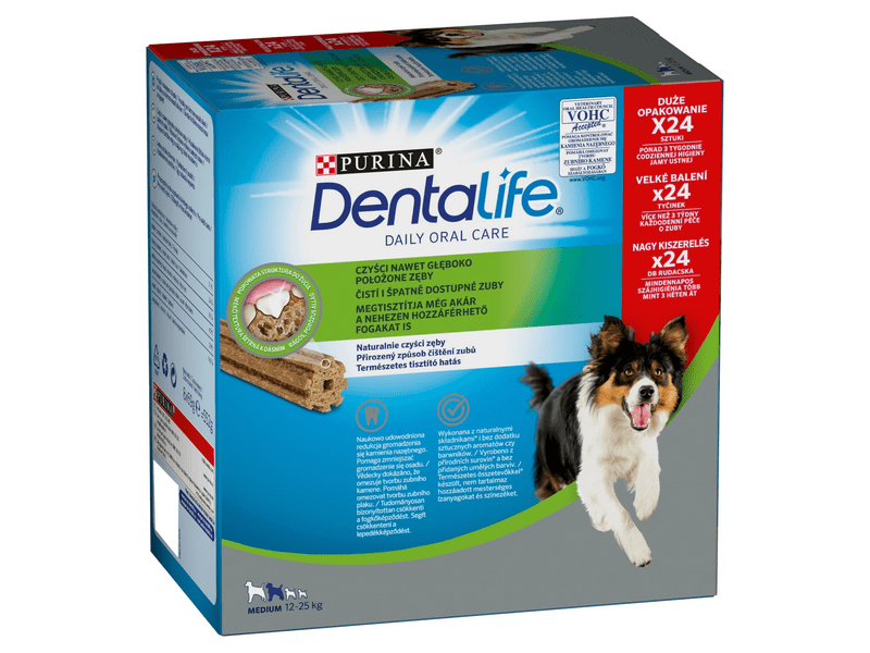 Dentalife Medium kutya jutalomfalat multipack 8x69g