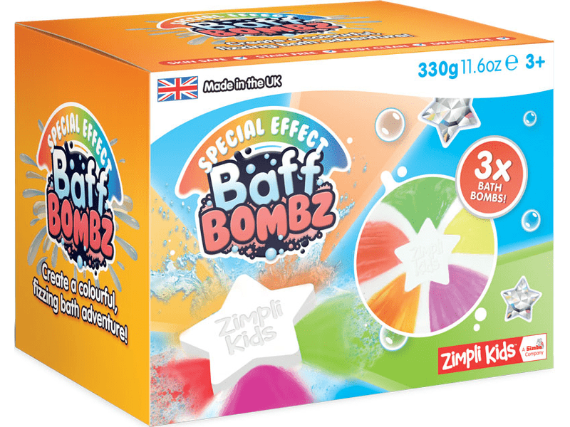 Baff Bombz- fürdőbomba csillag 3x110g