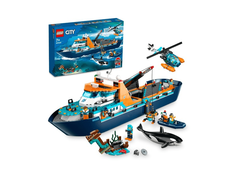 LEGO® City Sarkkutató hajó (60368)