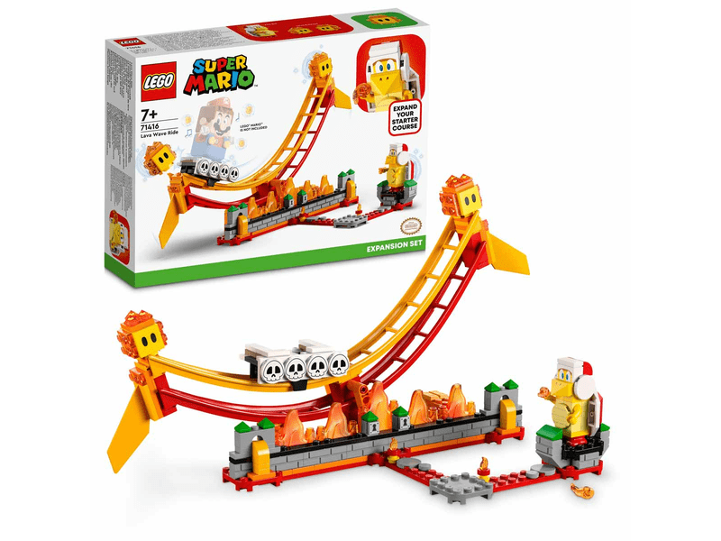 LEGO Super Mario™ Lávahullám-lovaglás kiegészítő szett