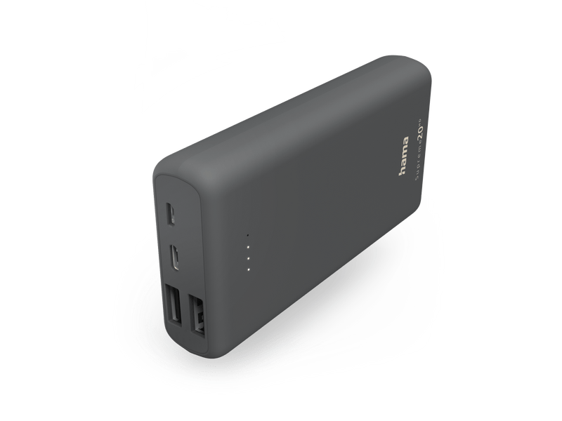 Hama Supreme 20HD Powerbank, 20000 mAh