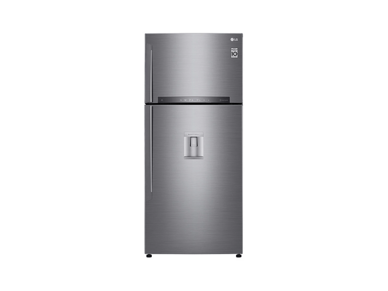 LG GTF744PZHV Felülfagyasztós hűtőszekrény, inox