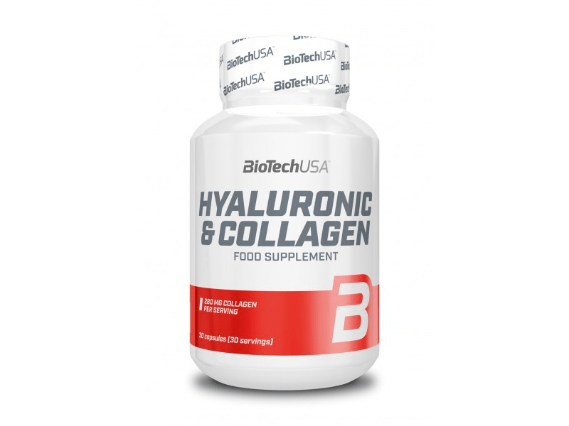 BioTechUSA Hyaluronic and Collagen, 30 kapszula