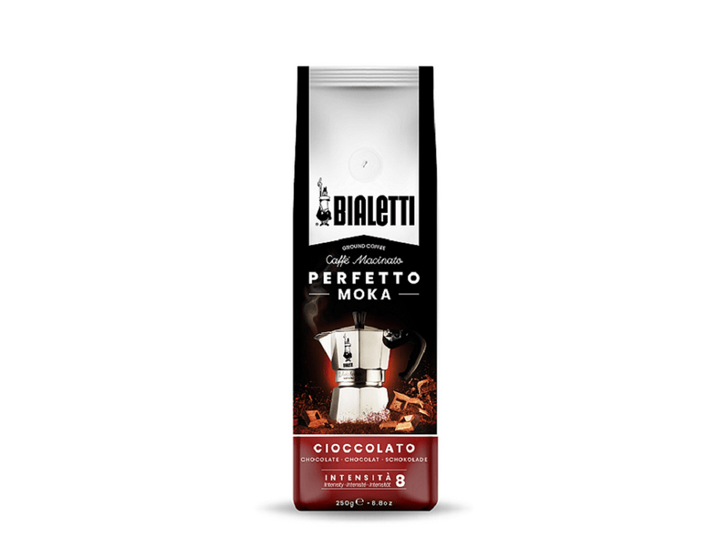Bialetti Moka Perfetto Csokoládé ízű őrölt kávé, 250g