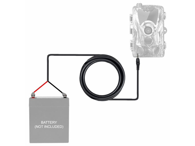 EVOLVEO StrongVision kábel külső tápegységhez (CAM-PWRC)