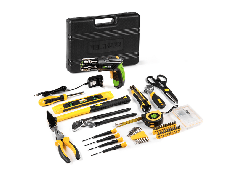 Fieldmann FDG 5018-108AR + FDS 10102-A Szerszámkészlet