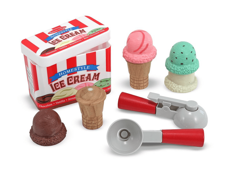 Melissa & Doug sütés-főzés, fagyi szett