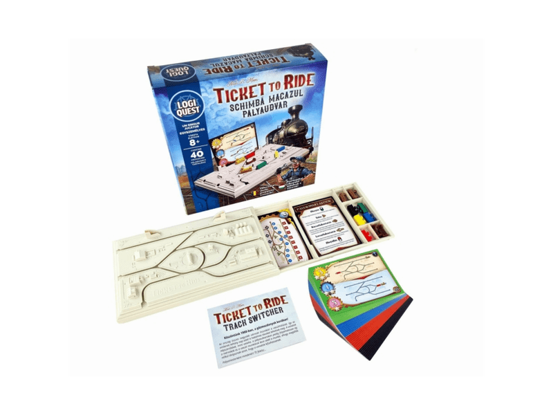 LogiQuest: Ticket to Ride társasjáték (ASM 34653)