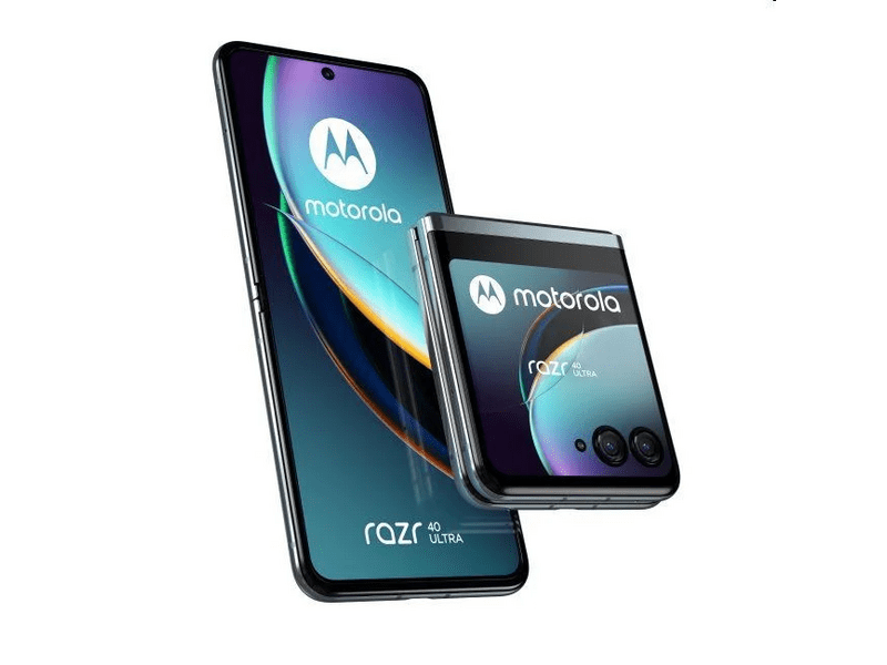 Motorola Razr 40 Ultra 8/256 GB Okostelefon, Gleccser kék