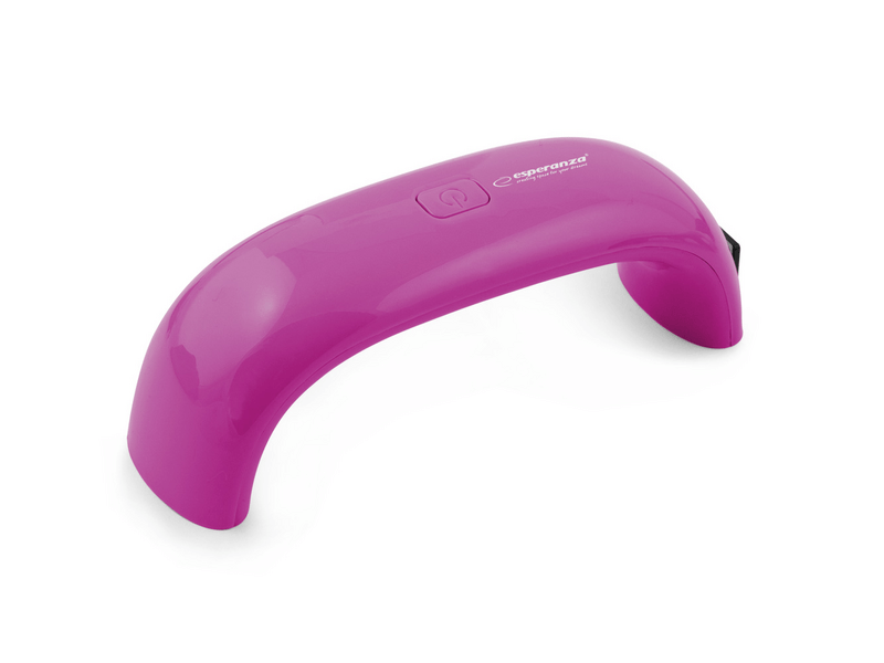 Esperanza EBN003P Pearl UV lámpa körömápoláshoz, rózsaszín